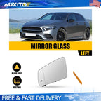 Heated Left Hand Driver Side Mirror Glass w/Blind Spot for Mercedes E-Class (2009–2016)