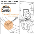 Spare Tire Carrier Mount Holder for Semi Trucks (Adjustable)