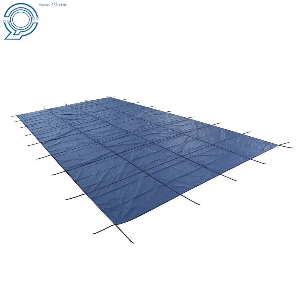 Mesh Solid Pool Safety Cover for Swimming Pool (Winter, Rectangle)