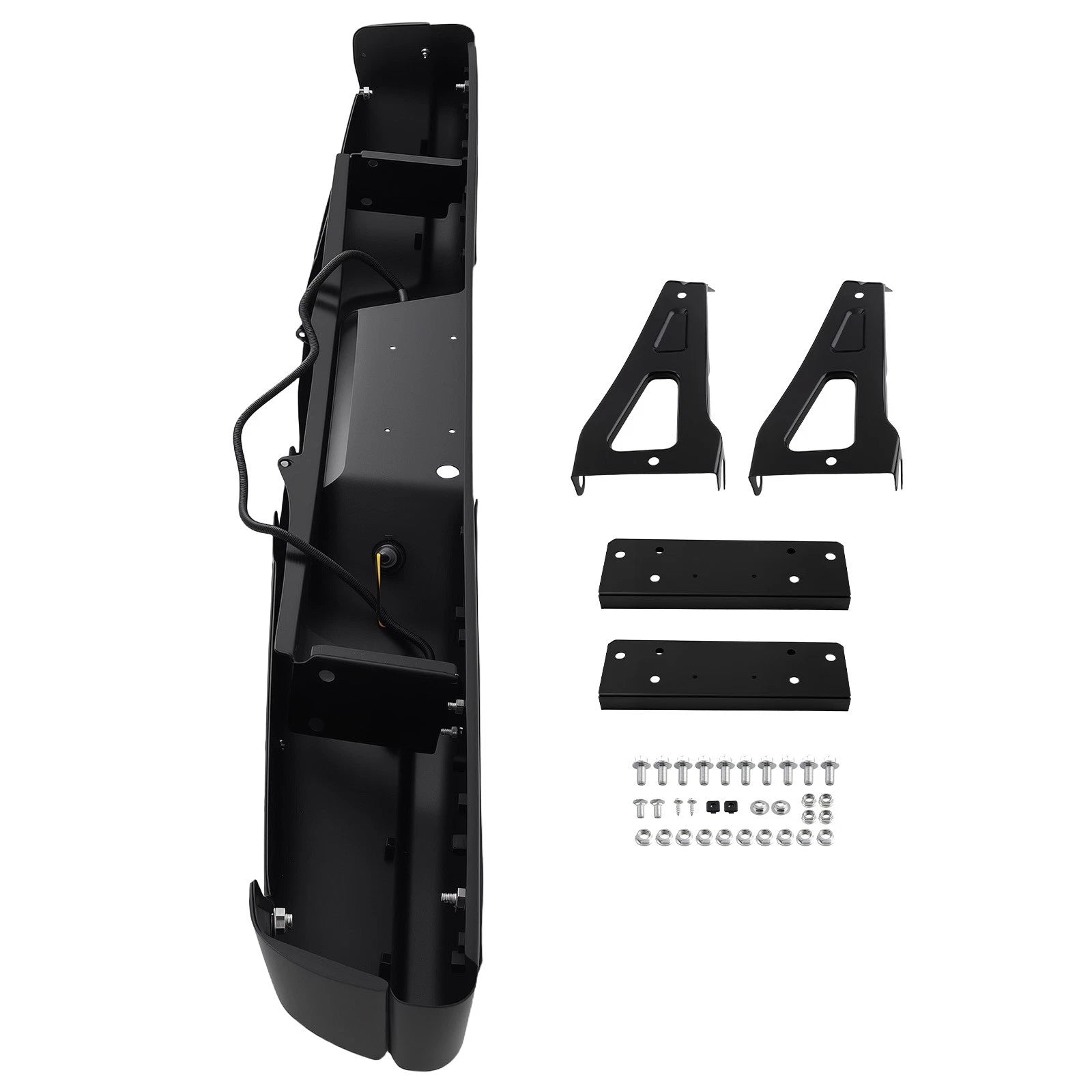 Black Steel Rear Bumper for Dodge Dakota (1997–2004) 55295666AC CH1103104