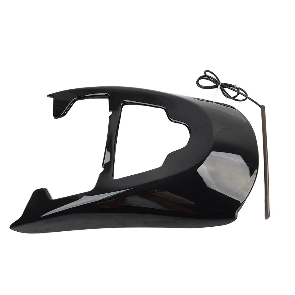 Vivid Black Rear Mudguard w/Light for Harley VRSCDX VRSCAW VRSCA (2002-2017)