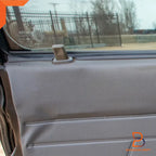 Grey Door Lock Control Knob & Holder Trim for Toyota Hilux 4Runner (1984-1997)