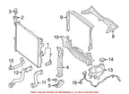 Coolant Expansion Tank for Mercedes (2015–2023) 2055000049 / A2055000049