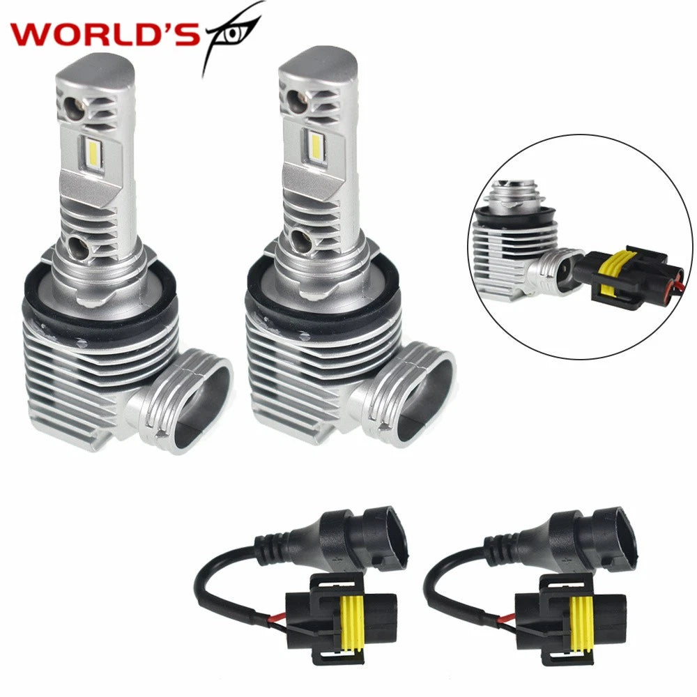 LED Fog Light Bulbs for H8 H9 (6000K White)