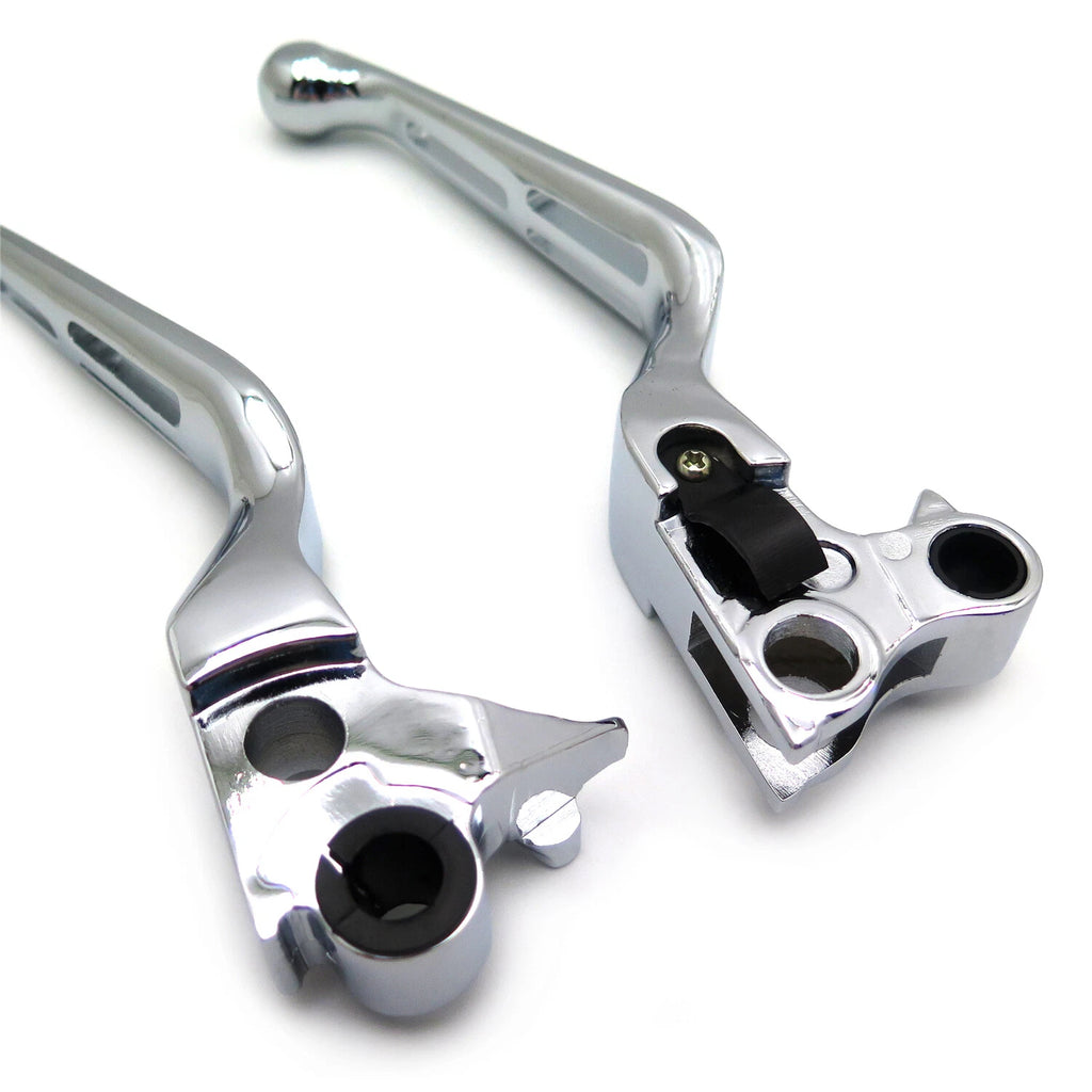 Hollowed-out Brake Clutch Hand Levers for Harley Softail (1996–2007, 2011–2014)