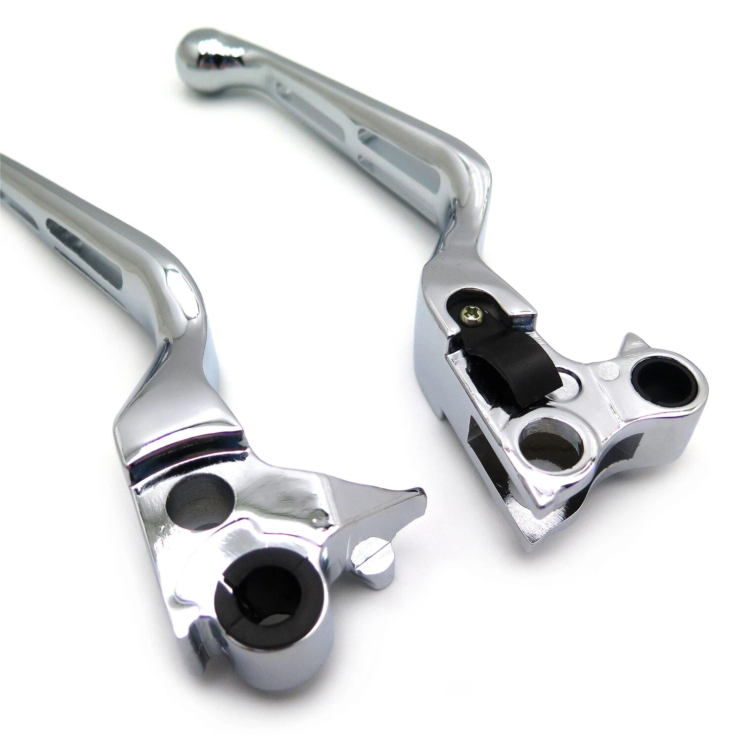 Hollowed-out Brake Clutch Hand Levers for Harley Softail (1996–2007, 2011–2014)