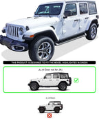 6-Inch Running Boards for Jeep Wrangler JL 4Dr (2018-2026)