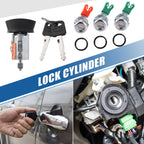 Ignition Switch Lock Cylinder with Key Set for Ford F150 (2001–2004)