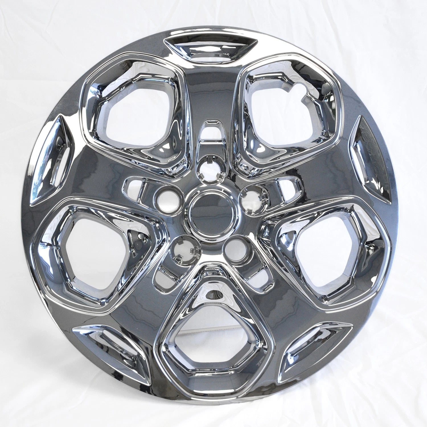 Wheel Covers 17 Inch Chrome Full Hubcaps 5 Spoke for Ford Fusion (2010–2012)