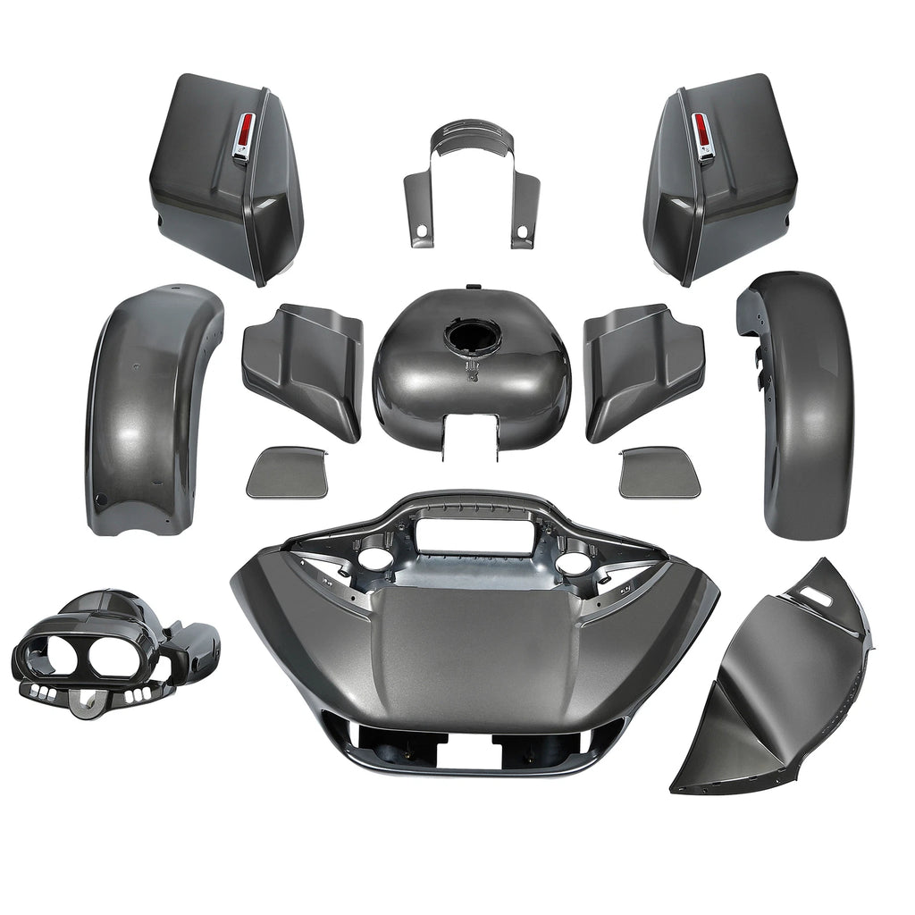 Fairings Bodywork Kit for Harley Road Glide Ultra (2015–2024) 19 Industrial Gray