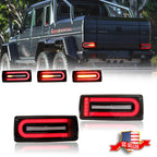 Smoked LED Rear Tail Lights for Mercedes Benz G-Class (1999–2018)