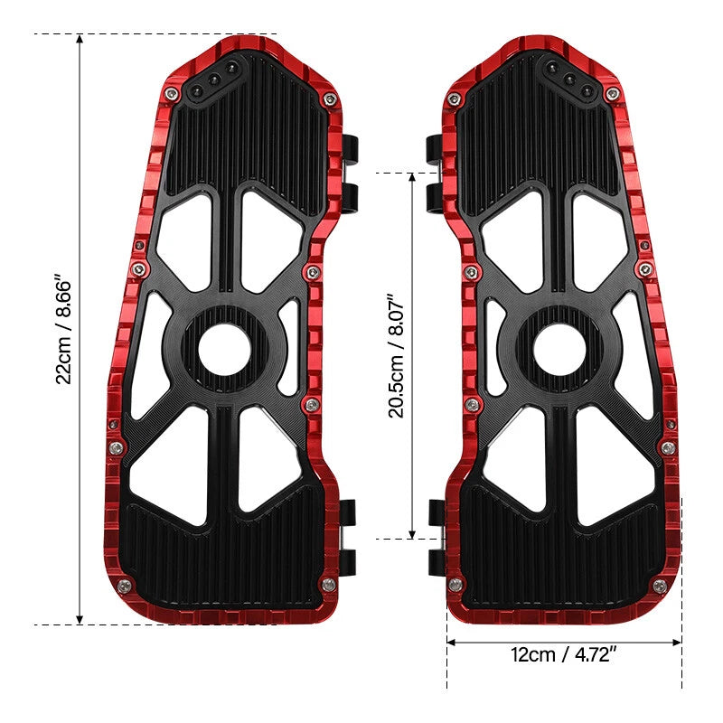 Driver Floorboards for Harley Touring Electra Road Glide (2009–2024)