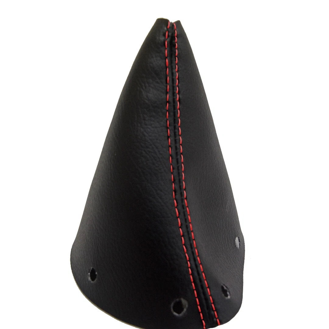 Automatic Shift Boot for Kia Soul (2011–2013) Red Stitch Leather Synthetic