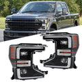 LED Headlight Set for Ford F250 F350 (2020â2022) Driver & Passenger Side