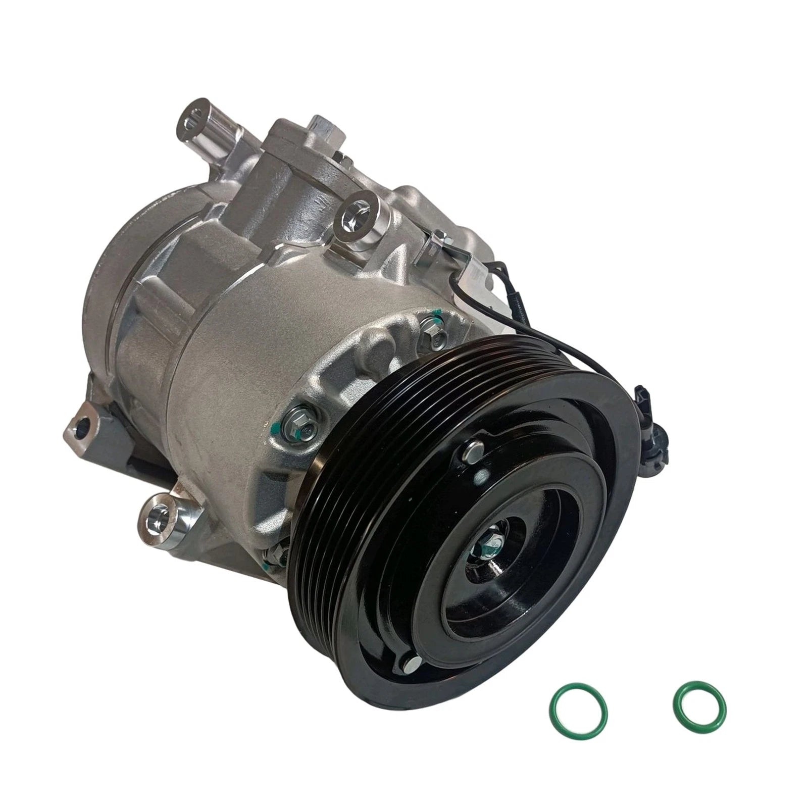 AC Compressor w/6-Groove Pulley for Hyundai Accent Veloster (2012–2014) CO11360C