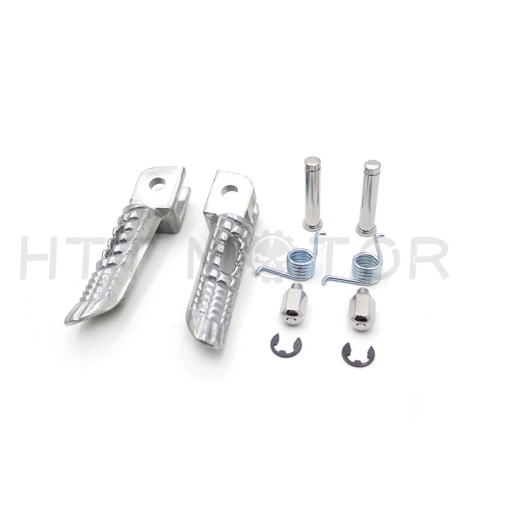 Front Footrest Pedals Foot Pegs for Suzuki GSXR600 GSXR750 GSXR1000 (2001–2014)