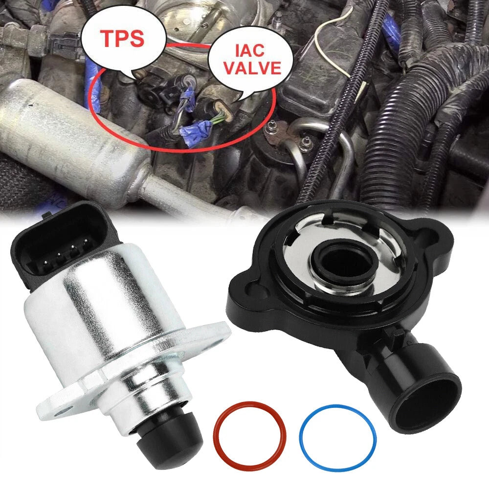 Throttle Position Sensor + Idle Air Control Valve for Make Model