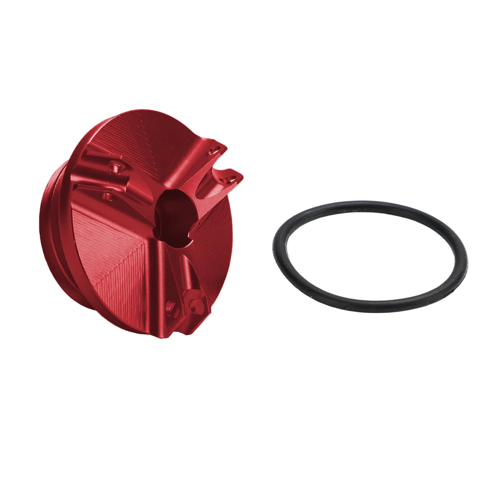 Billet Oil Filler Cap Red for Yamaha MT-03 MT-07 MT-10 MT-25 (2016–2023)