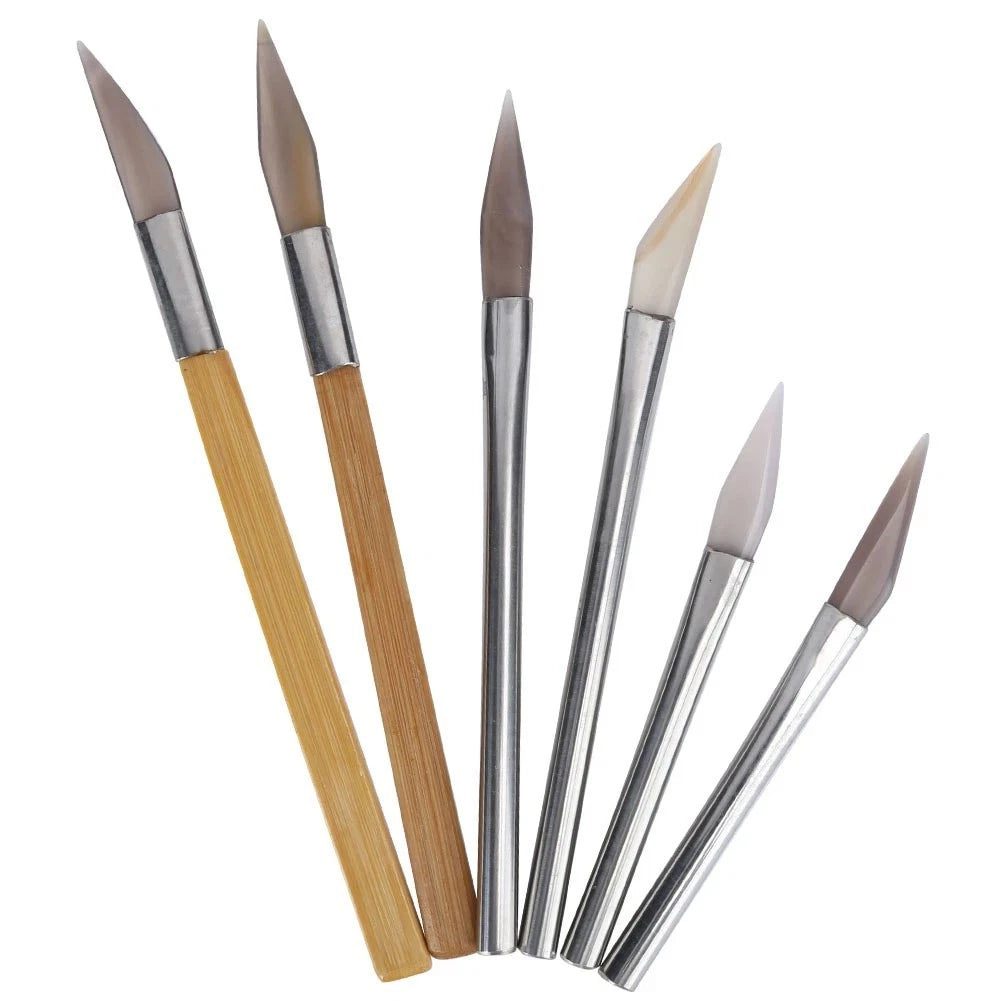Agate Burnisher Polishing Tool 145-220mm for Automotive Use