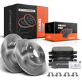 Rear Disc Brake Rotors and Ceramic Pads for Toyota Avalon (2000-2004)