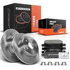 Rear Disc Brake Rotors and Ceramic Pads for Toyota Avalon (2000-2004)