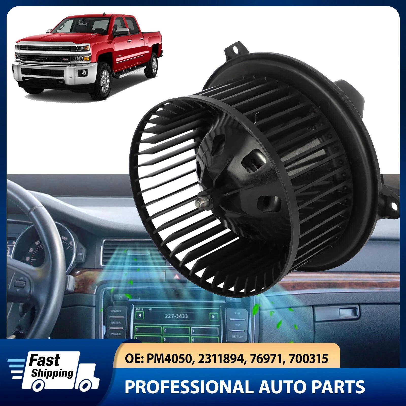 AC Heater Blower Motor for Dodge Dart (2013–2016)