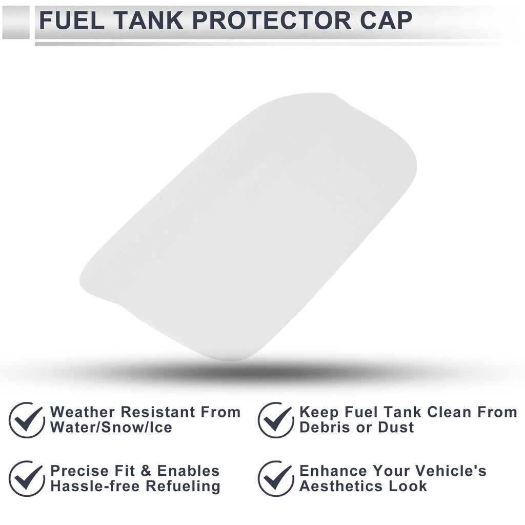 Fuel Tank Door Cap for Audi A6 (2019–2024) Fuel Filler Flap Cover White