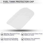 Fuel Tank Door Cap for Audi A6 (2019–2024) Fuel Filler Flap Cover White