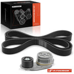 2X Serpentine Belt Drive Component Kit for Chevy S10 (1994–1997)
