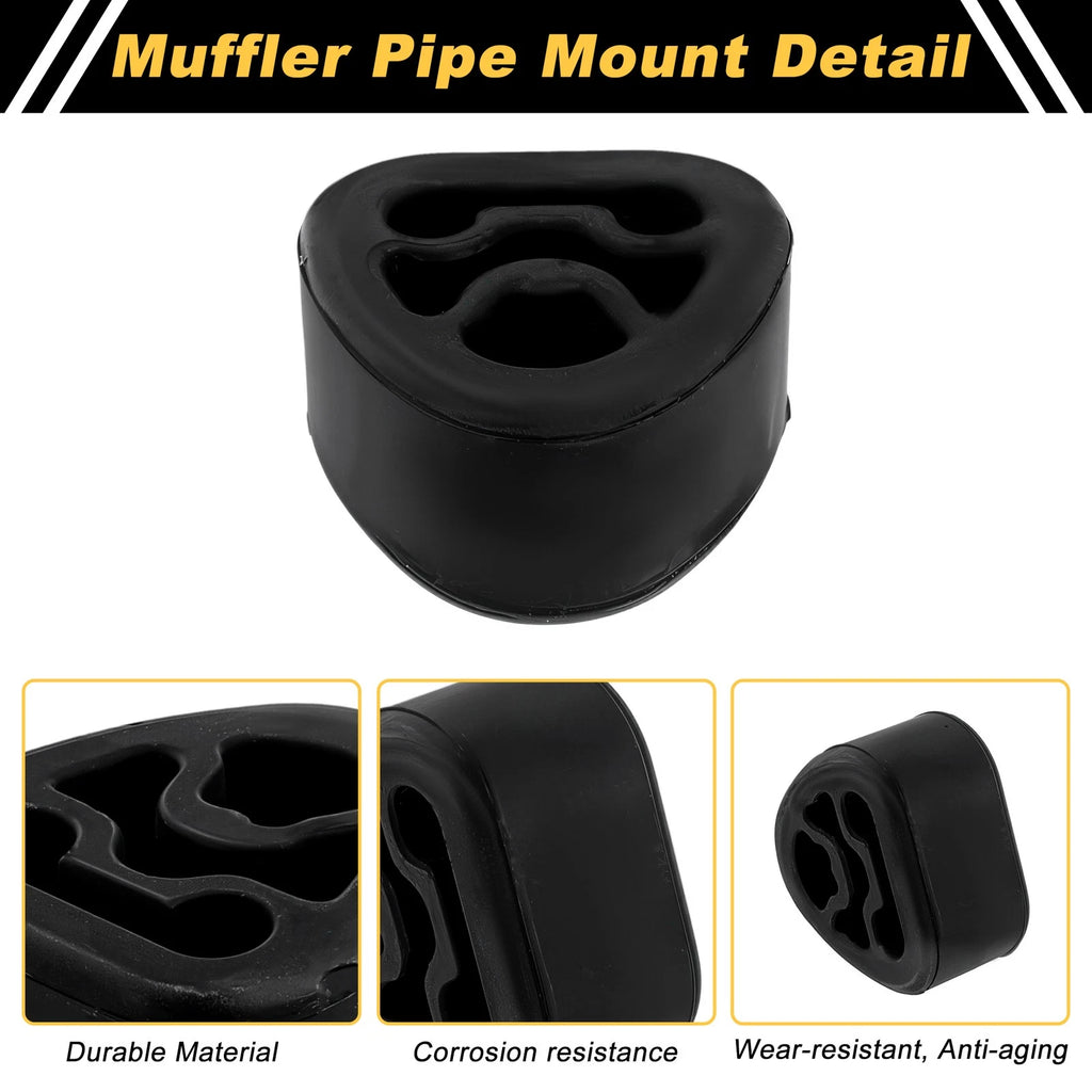 Muffler Exhaust Hanger for Mercedes-Benz SLK230 (2002–2003) 2024920344 Rubber