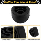Muffler Exhaust Hanger for Mercedes-Benz SLK230 (2002–2003) 2024920344 Rubber