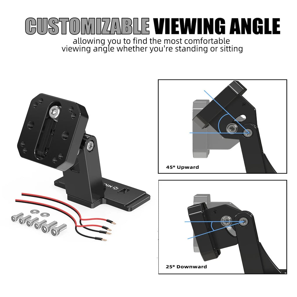 NICECNC Bar Clamp GPS Phone Mount Bracket for KTM 890 Adventure R (2023-2024)
