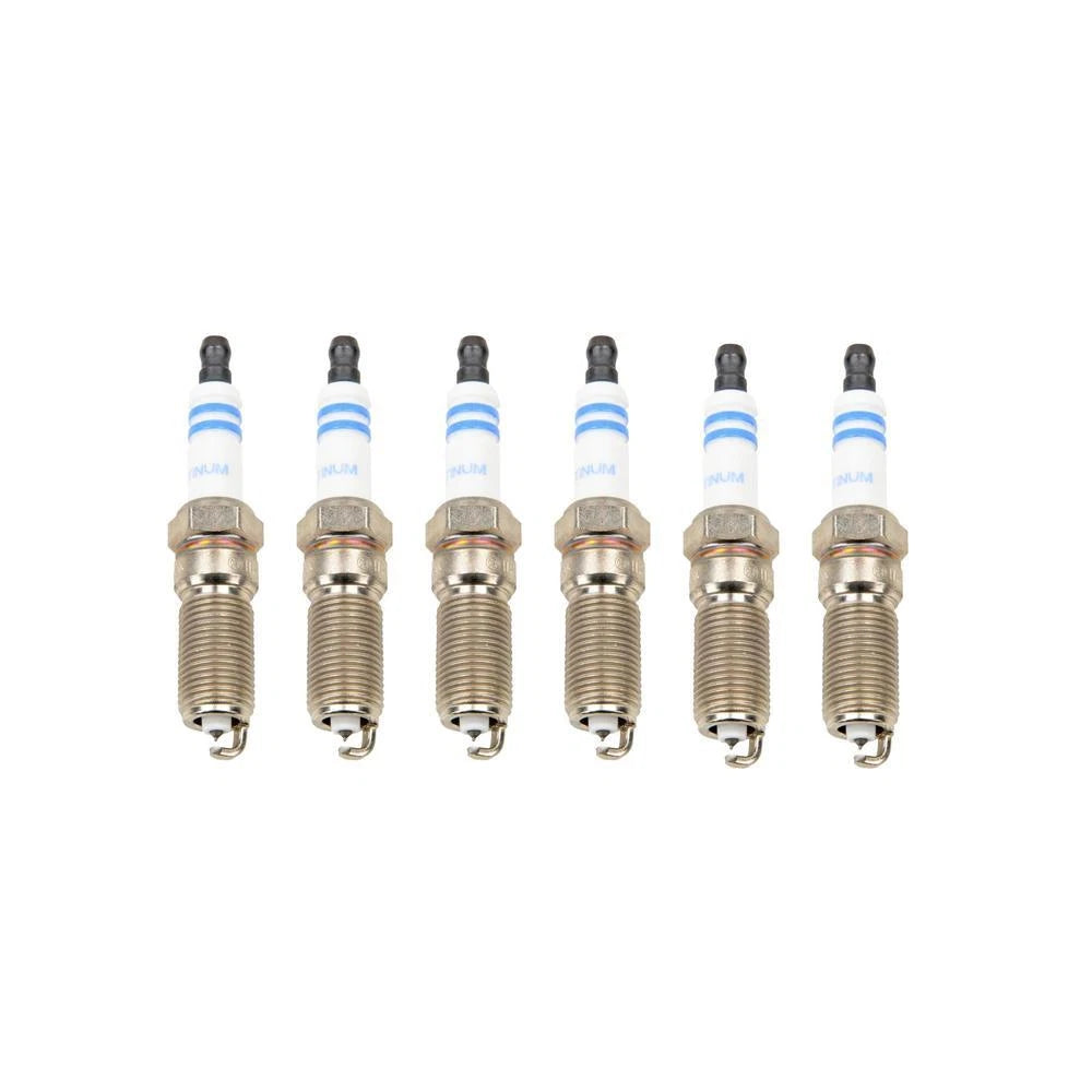 Set of 6 Bosch Platinum Spark Plugs for Ford Freestar (2004–2005)