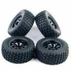 Set of 4 Tires & Wheel Rims for Traxxas Slash (1:10)