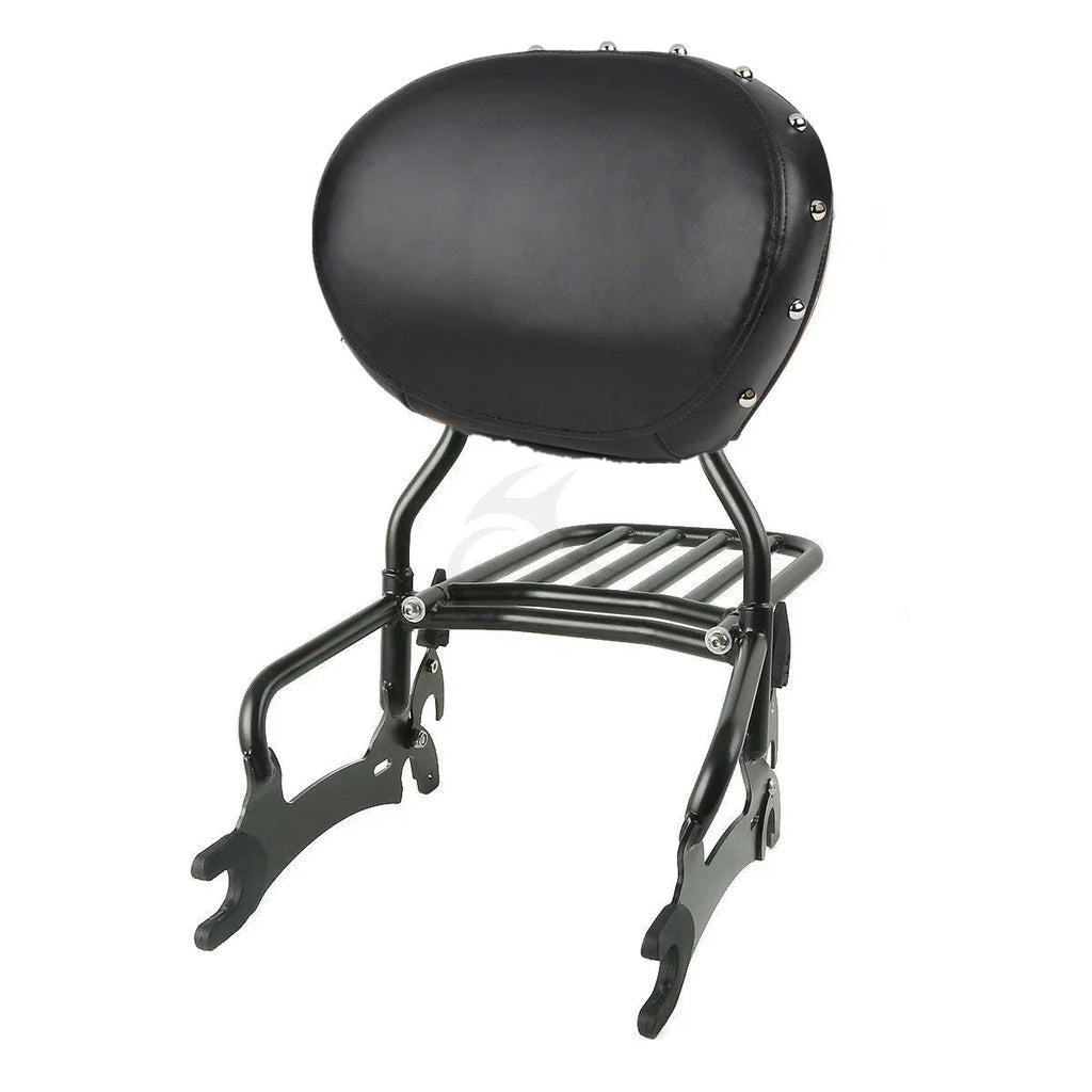 Sissy Bar Backrest Pad Luggage Rack for Indian Chief Vintage Classic (2014-2023)