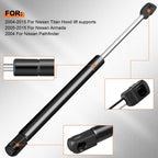 2 Front Hood Lift Supports for Nissan Armada (2005–2015)