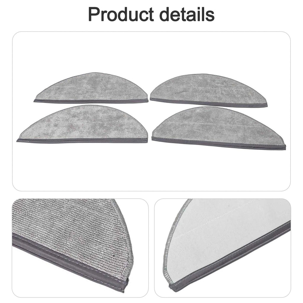 Mop Cloths for Roborock Q10 Q10P Q10P Plus Q8 Max Pro (2023–2023)