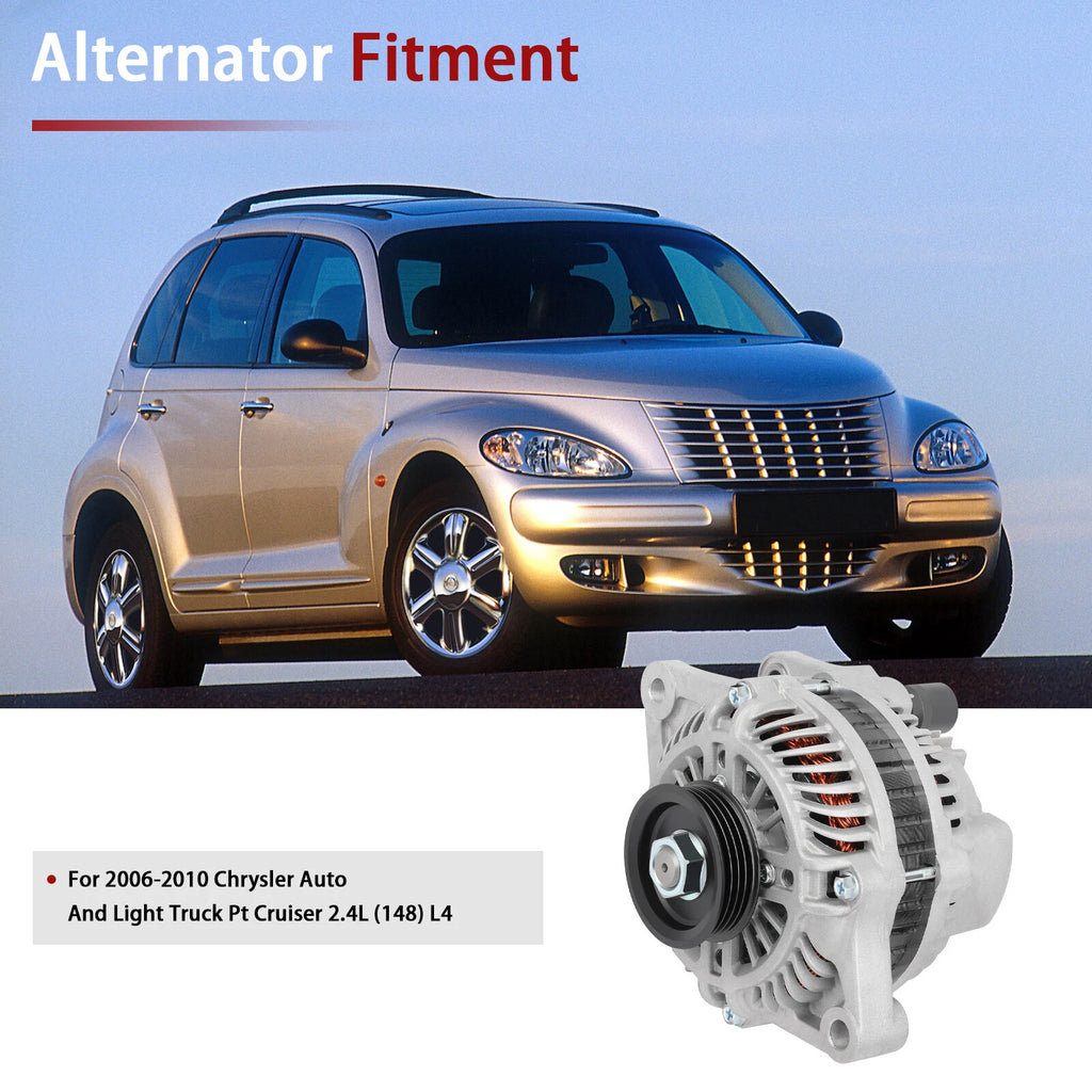 Alternator for Chrysler PT Cruiser 2.4L (2006-2010) 100Amp
