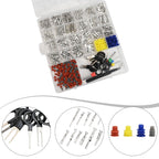 660Pc Electrical Wire Terminal Set with Removal Tools for Universal Use