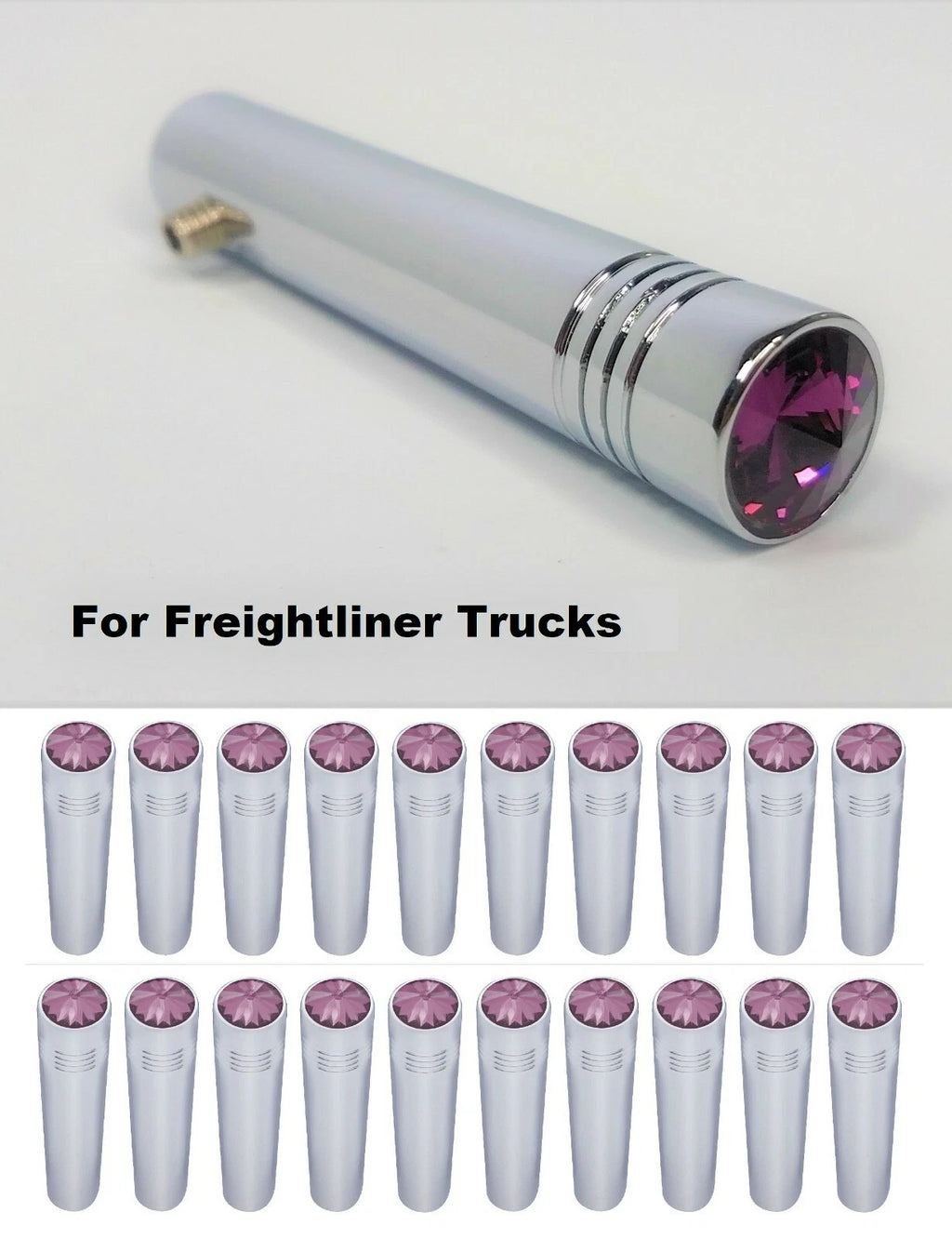 Toggle Switch Extension Purple Crystal Chrome for Freightliner (2005–2024)