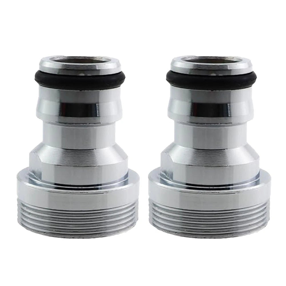 Stainless Steel Faucet Nozzle Adapter for Washing Machine (Compatible)
