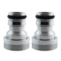 Stainless Steel Faucet Nozzle Adapter for Washing Machine (Compatible)