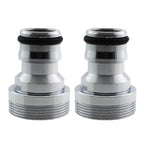 Stainless Steel Faucet Nozzle Adapter for Washing Machine (Compatible)