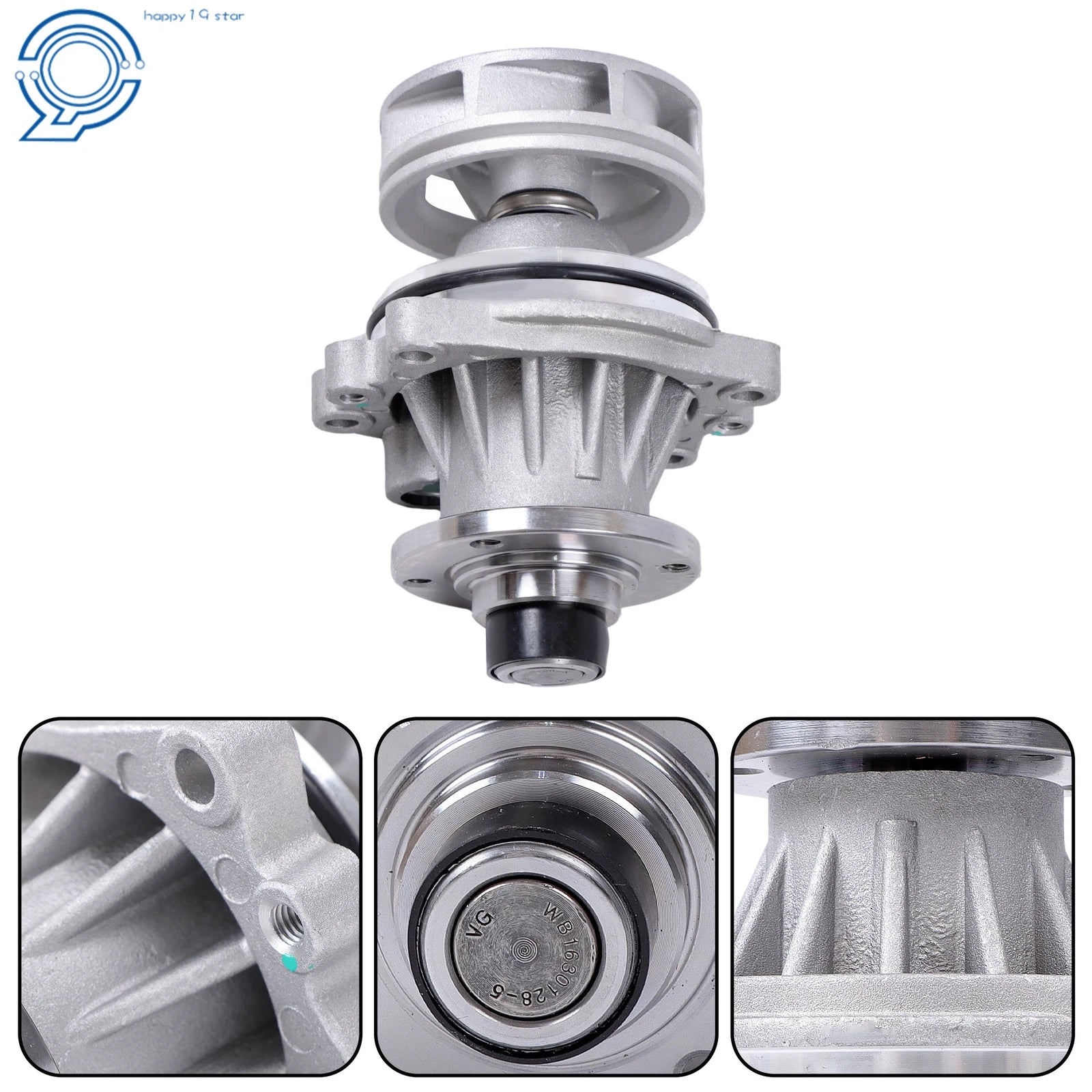 Water Pump Fan Clutch Pulley Kit for BMW E39 E46 X5 Z3 (1995–2006)