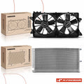 A/C Condenser & Dual Cooling Fan Assembly Kit for Ford F150 Expedition (1997–2003)