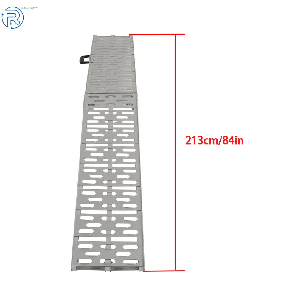 Folding Loading Ramp for ATV UTV Motorcycle (7.5' Heavy Duty)