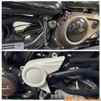 Black Axle Nut Covers for Harley Sportster S RH1250S (2021-2023)