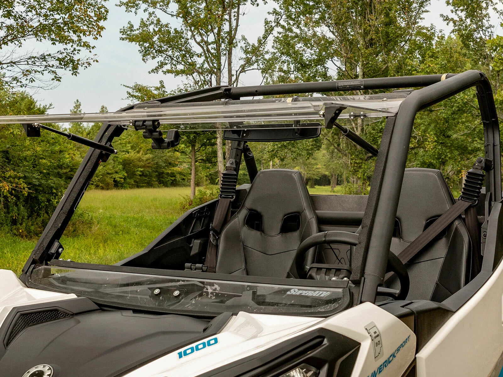 17" Curved Rear View Mirror for Can-Am Maverick Trail/Sport (2018+)