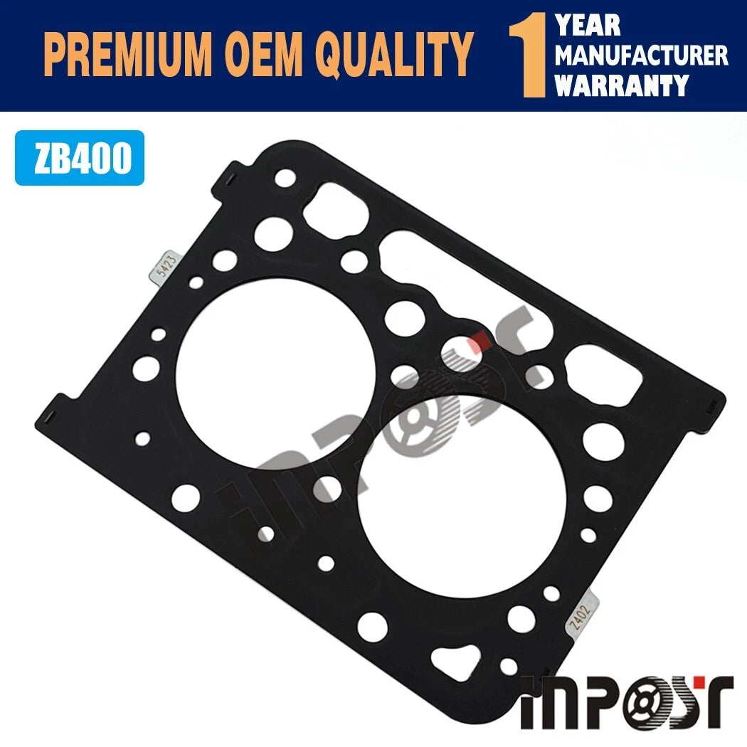Full Gasket Kit for Kubota ZB400 Z400 (Head Gasket Included)