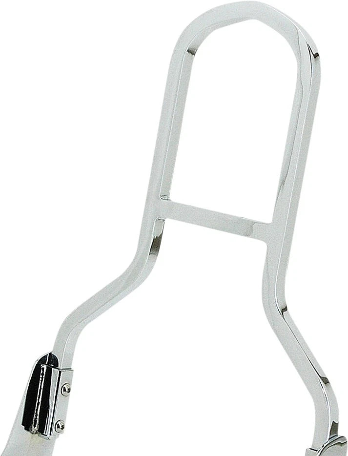 Chrome Short Sissy Bar for Harley Davidson XL & FX Models (2009–2017)